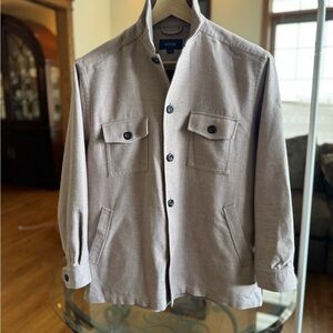 Eton Men's Tan Overshirt